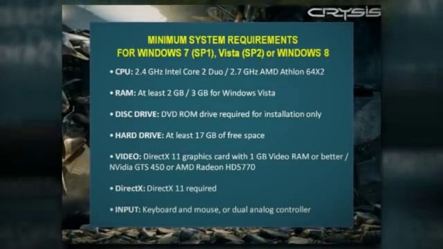 Top Video Game Minimum System Requirements смотреть онлайн