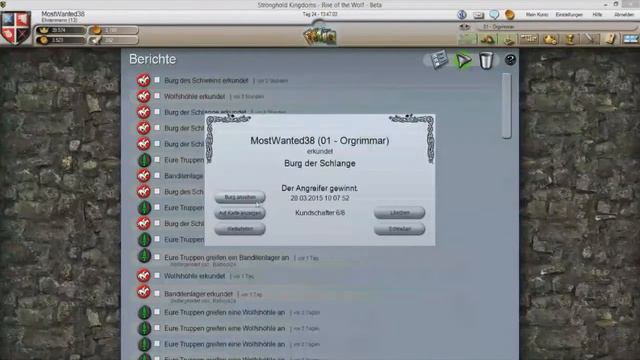 STRONGHOLD KINGDOMS - Rise of the Wolf #023 ► 1 Tag Pause und man wird überrascht von der KI смотреть онлайн