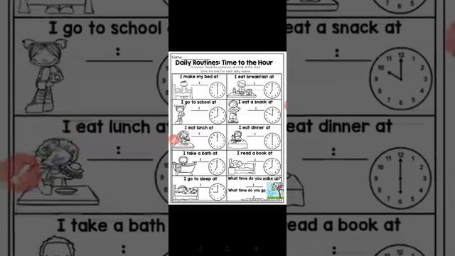 My daily routine Class 2 EVS смотреть онлайн