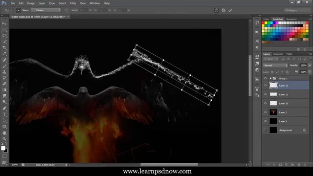Photoshop Tutorial - Water Effect смотреть онлайн