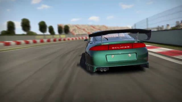 Shift 2 Unleashed Add-on Car Mitsubishi Eclipse GSX 1995 - Circuit de Catalunya Club смотреть онлайн