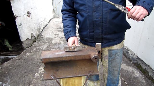 Ковка ножа из нержавейки. смотреть онлайн