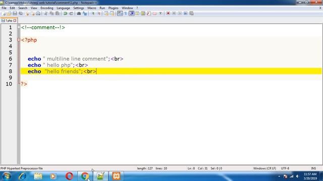 How_To_Learn_Comment_And_Constant_In_PHP || Shreeji_Web_Tutorial смотреть онлайн