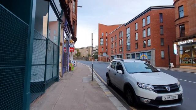 Glasgow Scotland UK | Walking City Tour 4K