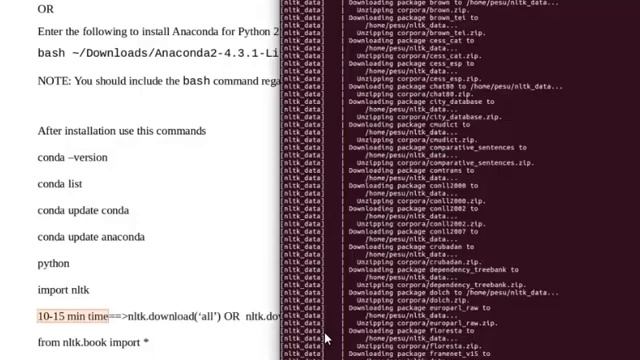 Python Tutorial: Anaconda - Installation and Using Conda(ubuntu o.s) смотреть онлайн