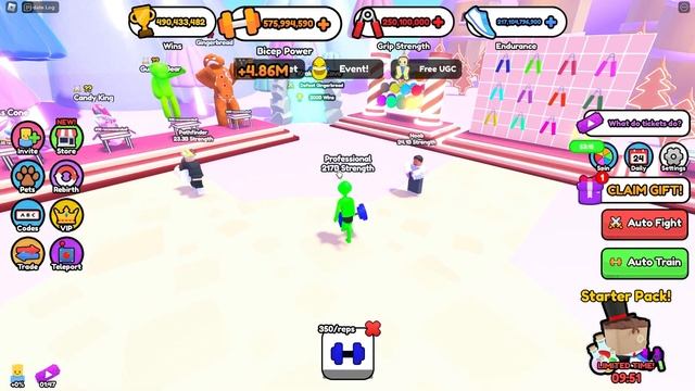 ROBUX KAZANDIRAN OYUN / ROBLOX TUG OF WAR SİMULATOR смотреть онлайн