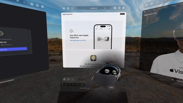Safari for Apple Vision Pro смотреть онлайн