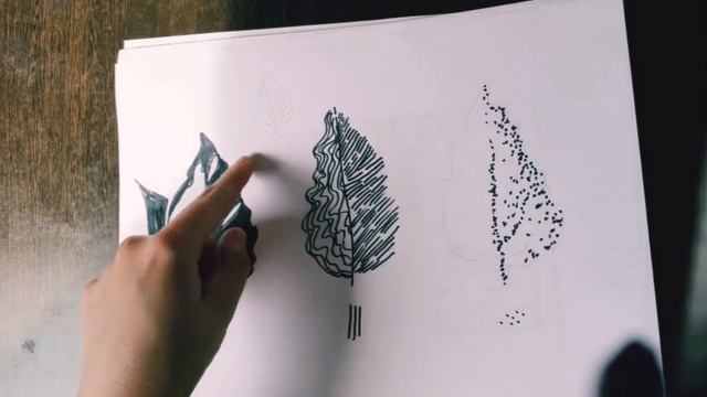 4. Задание 3. Листья. Линия, пятно, точка смотреть онлайн