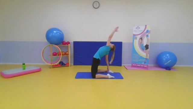 Гимнастика для детей 5-6 лет (тренер Ильенко Мария) смотреть онлайн