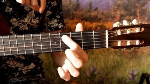 Лёгкая мелодия на Гитаре Без Аккордов