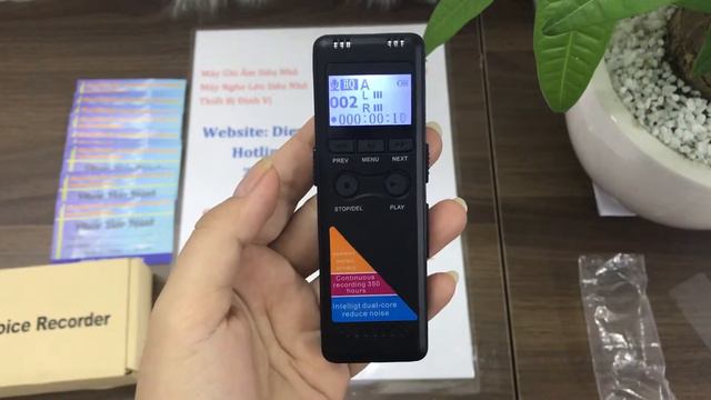 Máy Ghi Âm RV05 - 8GB ghi âm liên tục 350 giờ thời lượng cực khủng смотреть онлайн