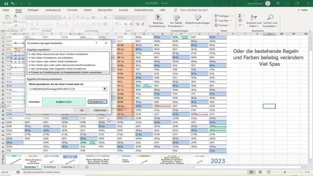 EXCEL KALENDER 2023 смотреть онлайн