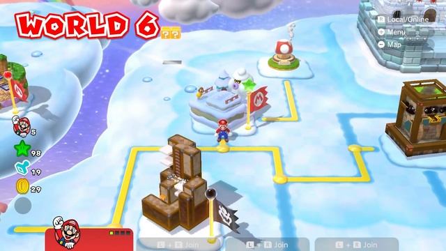 Super Mario 3D World + Peach Fury - Full Game Walkthrough (HD) смотреть онлайн