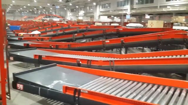 Вот так сортируются посылки на Новой Почте. смотреть онлайн