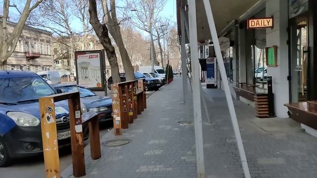 Одесса. 5 февраля 2023. Центр города, обстановка. смотреть онлайн