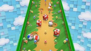Mario Party 9 Step it Up Mini Games - Mario Vs Bowser Vs Sonic Vs Pac-Man (Master Cpu)
