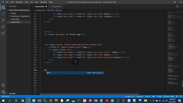 Part 5: Learning Bootstrap 4 from w3schools.com | Using Languages: HTML and BootStrap 4 смотреть онлайн