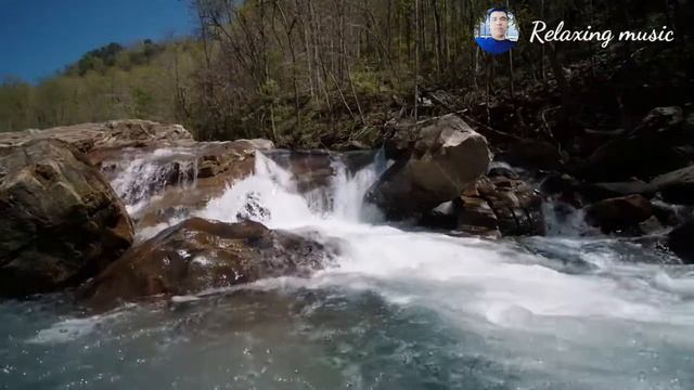 Relaxing music?Расслабляющая музыка ?Звук пиророда красивийший водопад смотреть онлайн