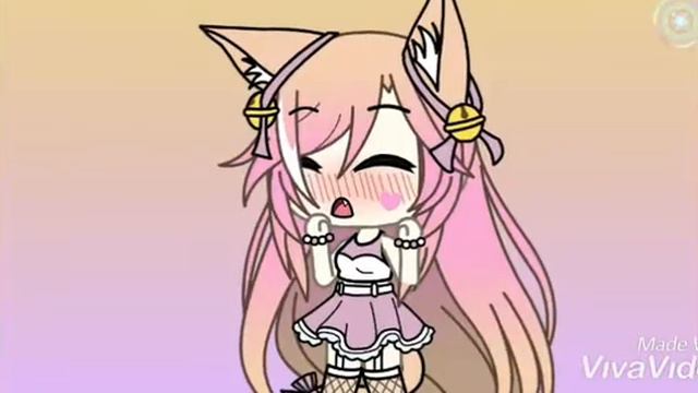 Клип Киса Gacha Life