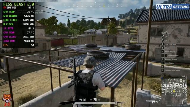 PUBG PC - RX 590 + i7 4770 | Ultra Setting Tested смотреть онлайн