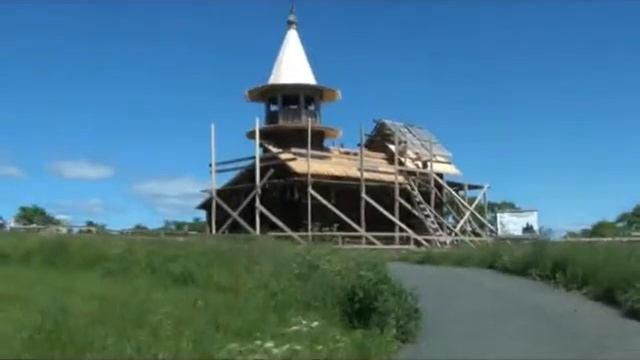 Кижи реставрация Колокольный звон Rrestoration Bells' ring смотреть онлайн