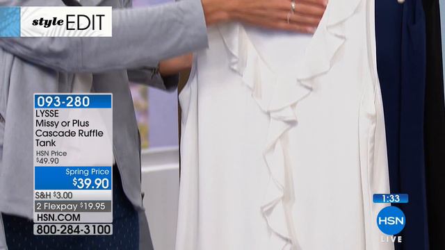 HSN | LYSSE Fashions 03.08.2018 - 02 PM смотреть онлайн