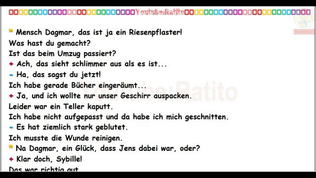 A2 Deutsch Hören Lernen 2.4