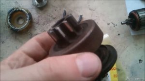 Ремонт стартера от VW Passat B5 BOSCH 0001 107 068 2022