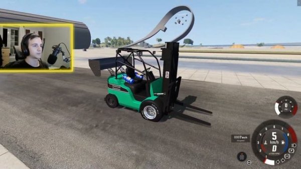 ULTIMATIVE GABELSTAPLER MOD! I BeamNG Drive Crashes #1889 [Alpha]