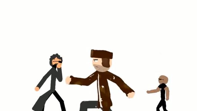 бомж и чел и охрана дерутся смотреть онлайн