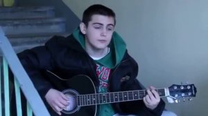 Песни под гитару. Очень красивое исполнение песни