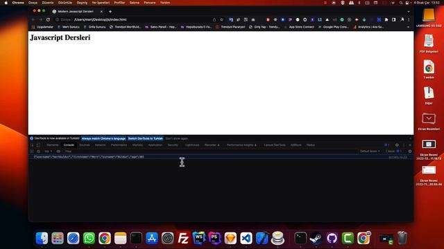 Sıfırdan Modern Javascript Dersleri - JSON.Stringify ve Parse смотреть онлайн