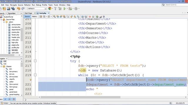 21 - Student Portal in PHP/MySQL (Pashto) смотреть онлайн