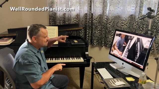 Sample Skype Teaching Session on Bach's "Goldberg Variations" (BWV 988) смотреть онлайн