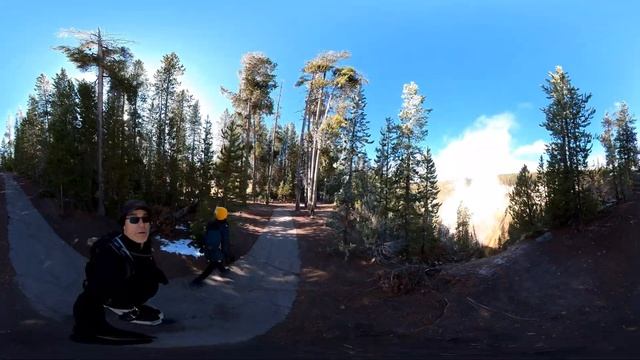 Grand Canyon of the Yellowstone 360 Video смотреть онлайн