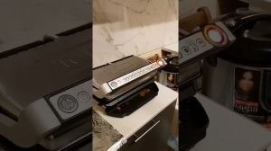 Свиные стейки в электрогриле TEFAL OPTIGRILL+ XL