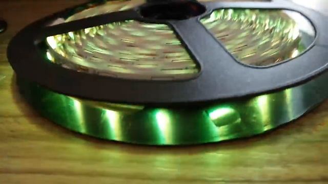 светодиодная лента в действии. светодиоды 5050. смотреть онлайн