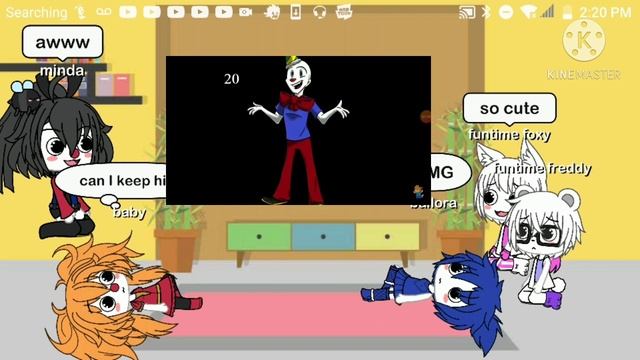 Dark Box characters react to ennard смотреть онлайн