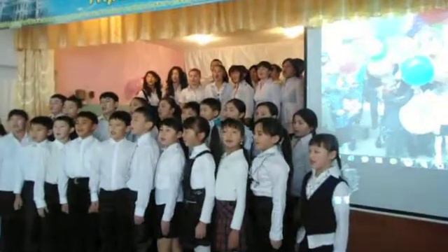 Хоровая группа Абайской СШ Зерендинского района смотреть онлайн
