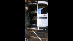 Лада Ларгус  Задние двери  Регулировка