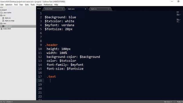 Part 5: How to work with Nesting in Sass смотреть онлайн