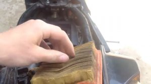 ..Дневник КITAIца..//Меняем воздушный фильтр//Racer Nitro)