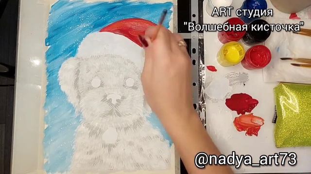 Рисуем новогоднего щенка ? #рисуемпросто #мк #art #простыерисунки #творчество #школа_рисования #зим смотреть онлайн