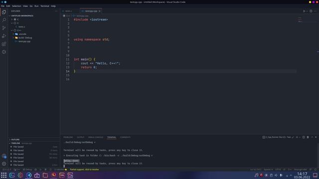 Как настроить VSCode под C/C++ | How to tune Visual Studio Code for C/C++ смотреть онлайн