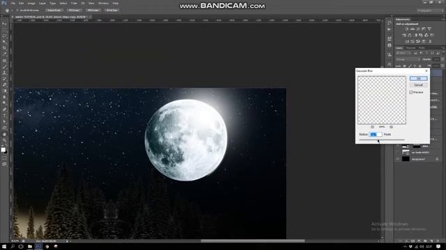 Photoshop Tutorial - Moon Winter ( Digital imaging ) bahasa indonesia смотреть онлайн