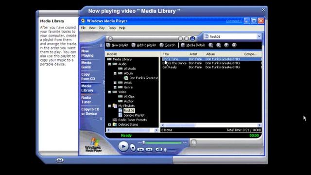 Windows XP - Windows Media Player Tour смотреть онлайн