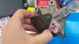 Замена помпы на Toyota Prius 20 бензинового двигателя