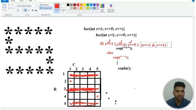 S print in star pattern|| Star Pattern program Java || CodingWithved || coding Ved ||Alphabet Print смотреть онлайн