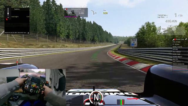 Porsche 919 Nurburgring Thrustmaster SF1000 gameplay Assetto Corsa/ NO ABS смотреть онлайн