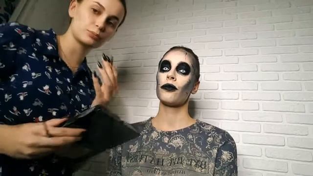 Halloween Make Up Tutorial | TheConjuring | Проклятие Монахини BackStage | смотреть онлайн